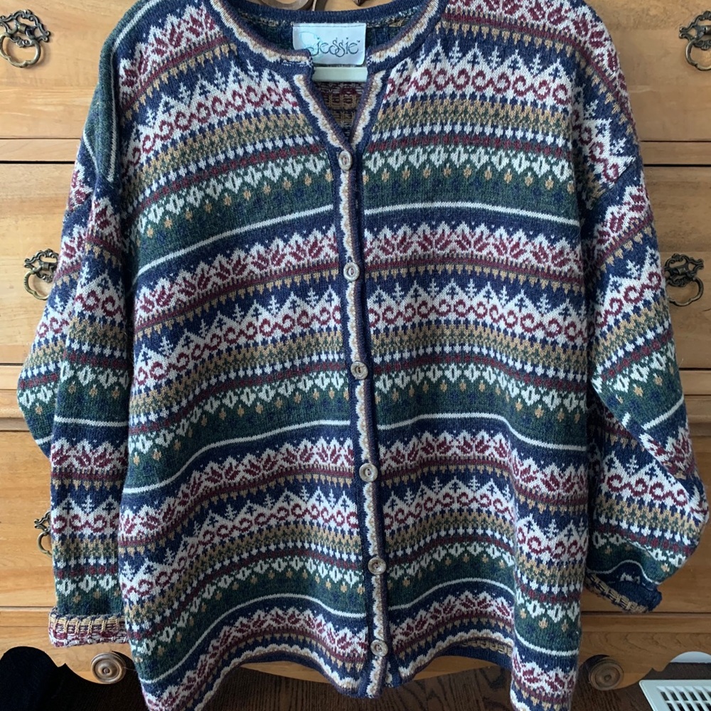 Colorfull sweater L